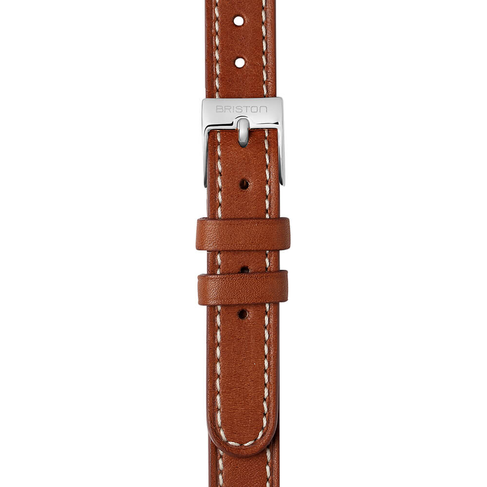 Bracelet Cuir 2 brins - 12 MM - Marron - Image 3