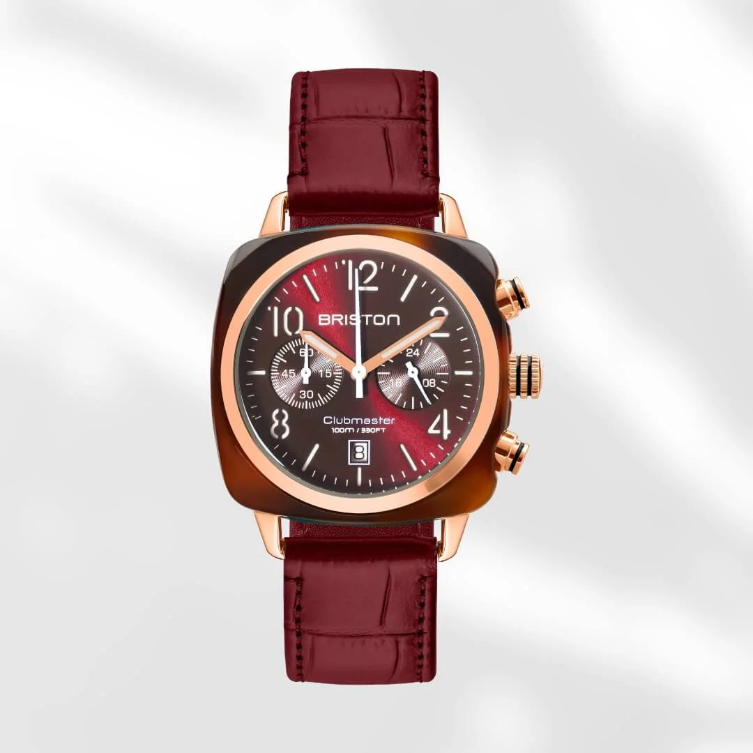 BRACELET CUIR LUXURY - BORDEAUX MAT - Image 4