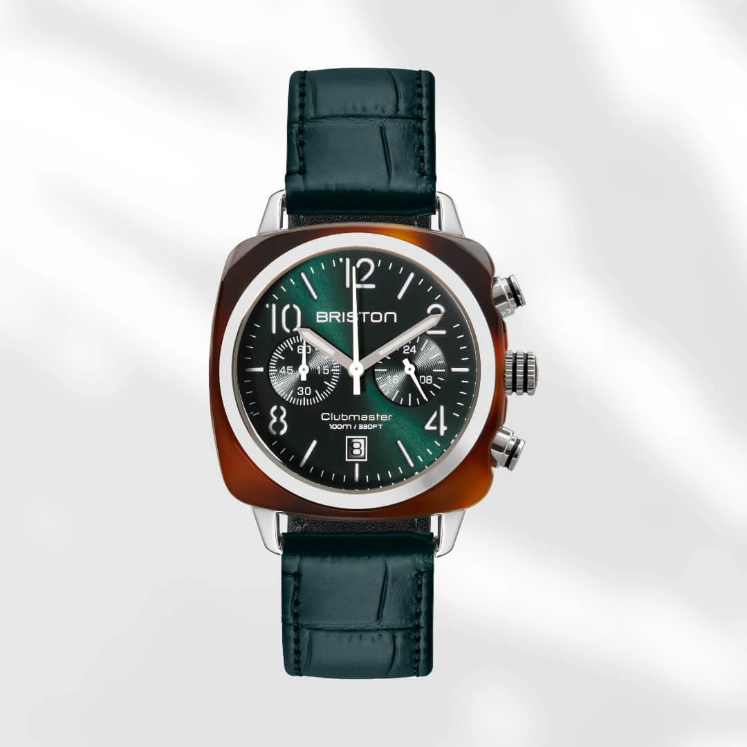 BRACELET CUIR LUXURY - VERT MAT - Image 2