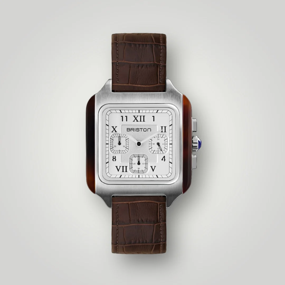 BRACELET CUIR LUXURY - MARRON MAT - Image 2