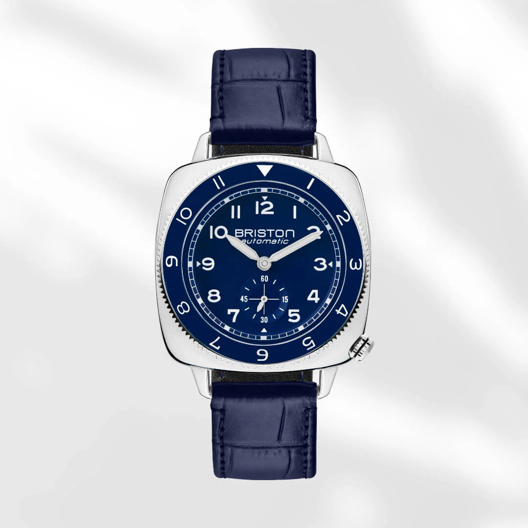BRACELET CUIR LUXURY - BLEU MAT - Image 2