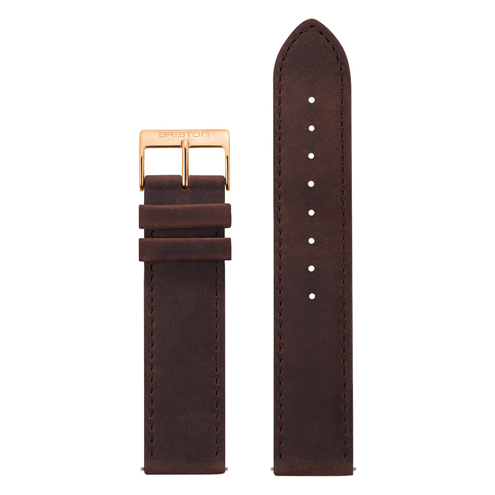 BRACELET CUIR VINTAGE - CHOCOLAT - Image 2