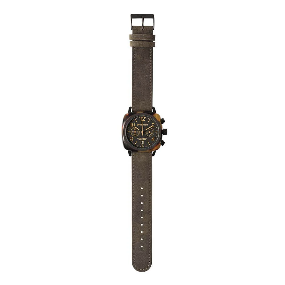 BRACELET CUIR VINTAGE - GRIS - Image 4