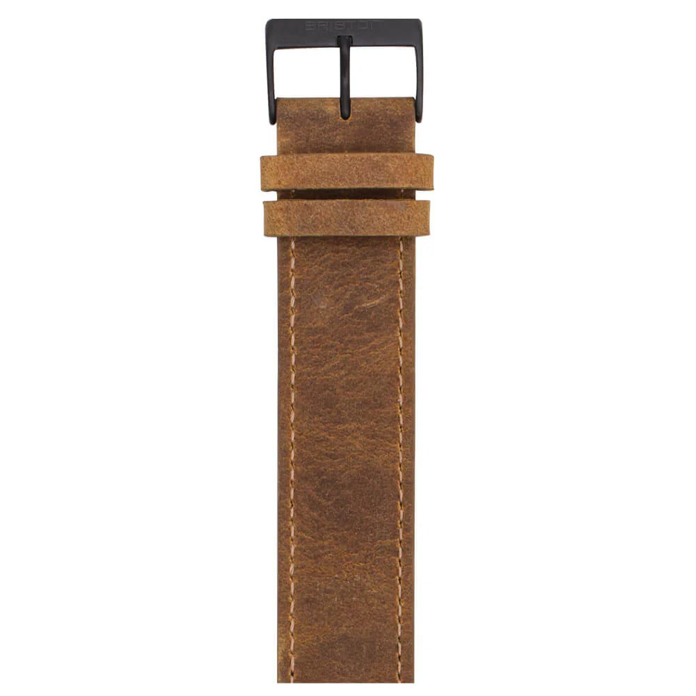 BRACELET CUIR VINTAGE - MARRON - Image 2