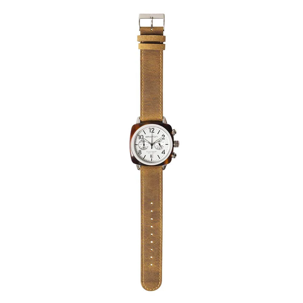 BRACELET CUIR VINTAGE - MARRON - Image 3