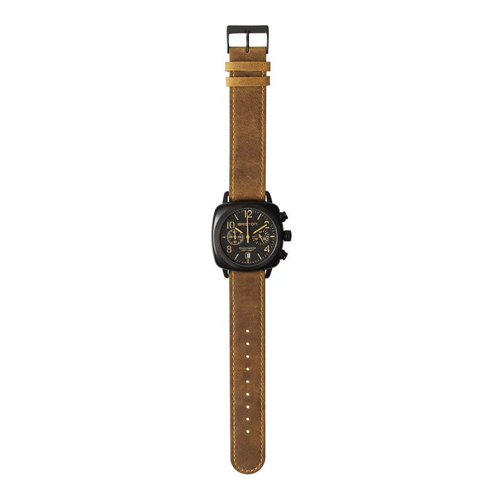 BRACELET CUIR VINTAGE - MARRON - Image 4