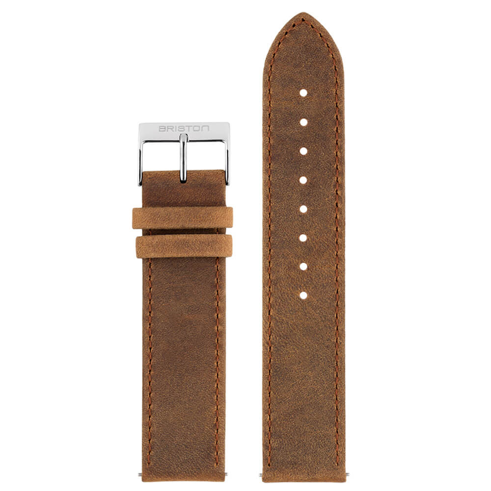 BRACELET CUIR VINTAGE - MARRON