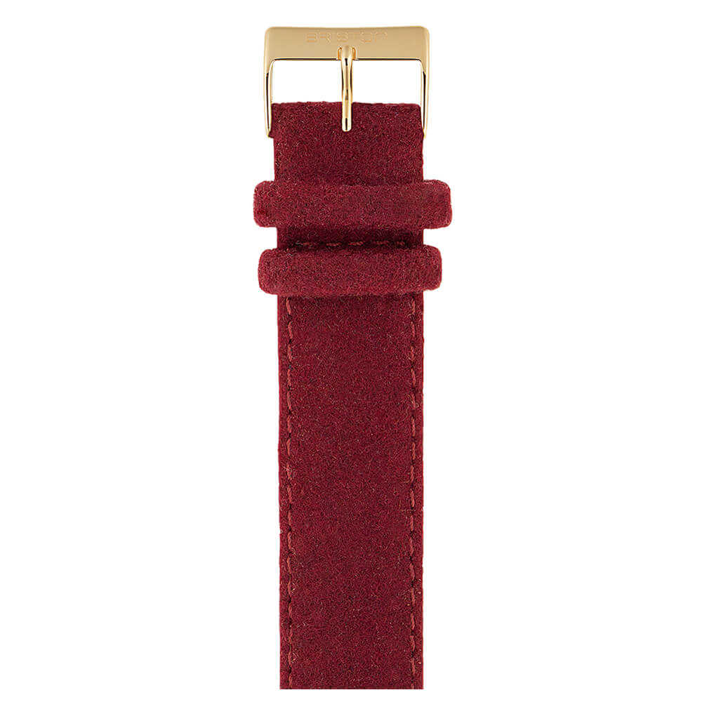 BRACELET FLANELLE - BORDEAUX - Image 2