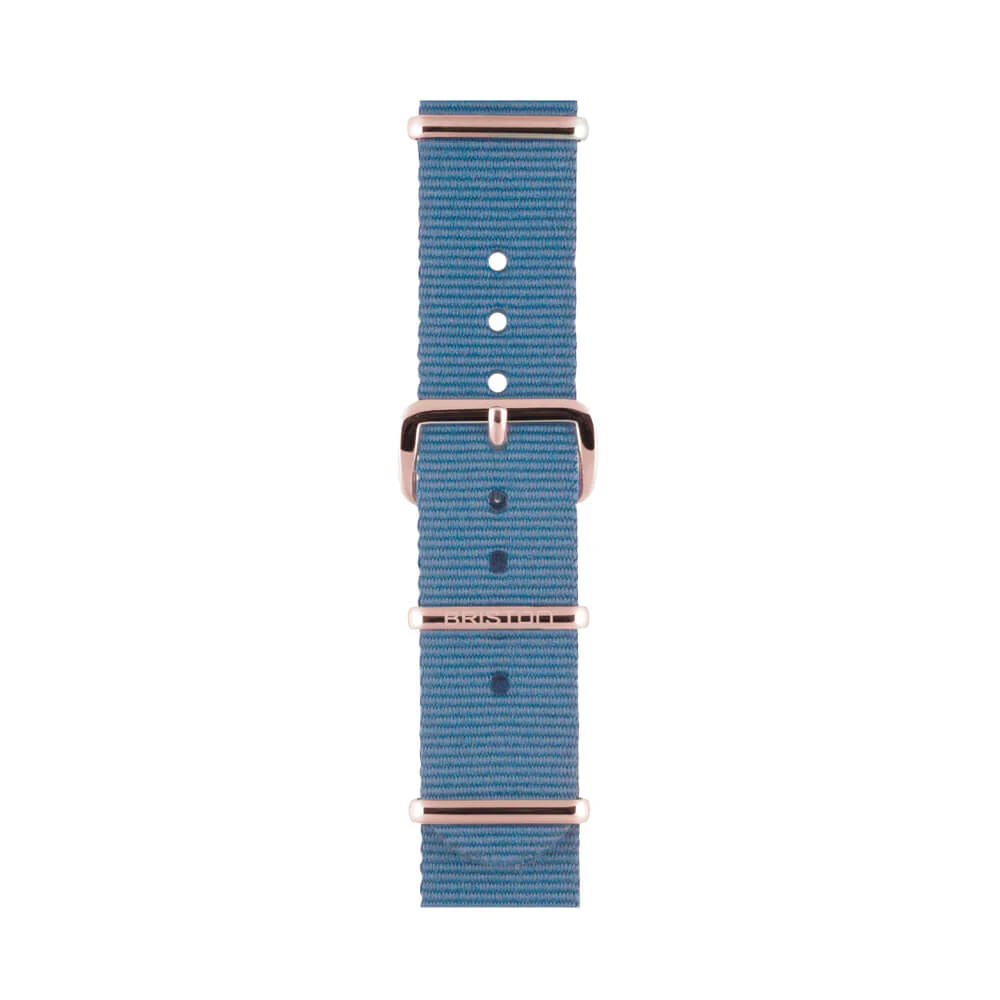 BRACELET TYPE NATO - BLEU GLACIER - Image 2