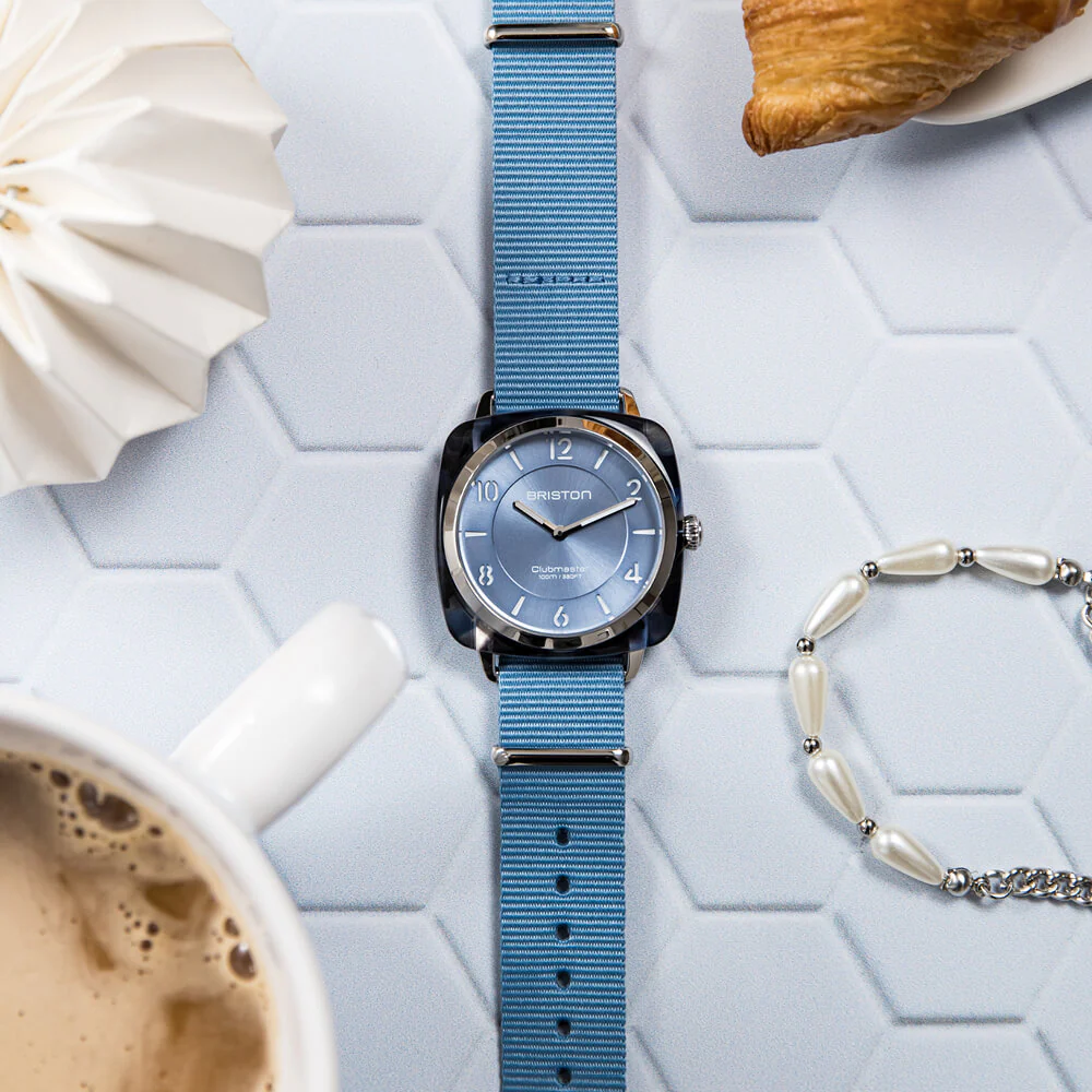 BRACELET TYPE NATO - BLEU GLACIER - Image 3