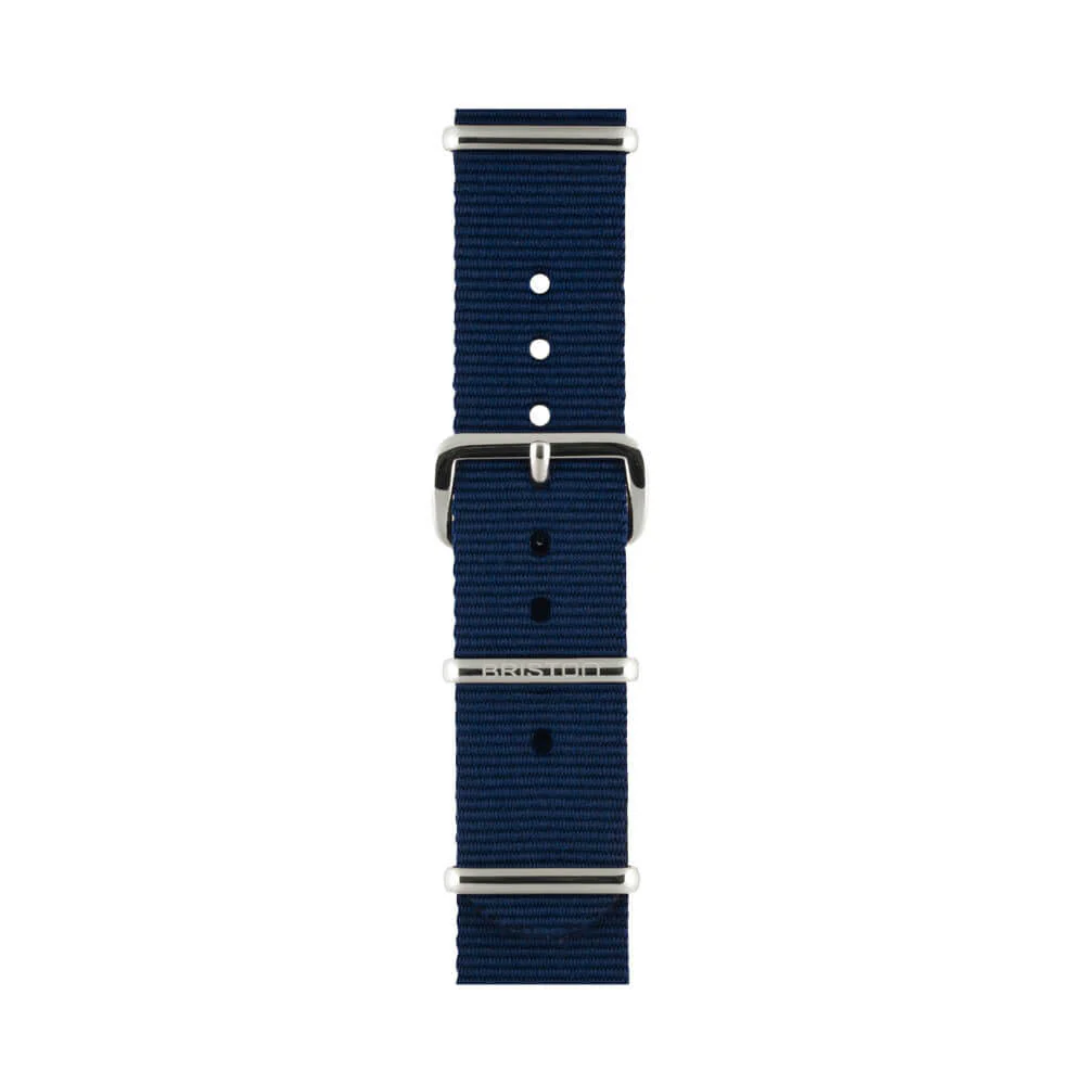BRACELET TYPE NATO - BLEU NUIT