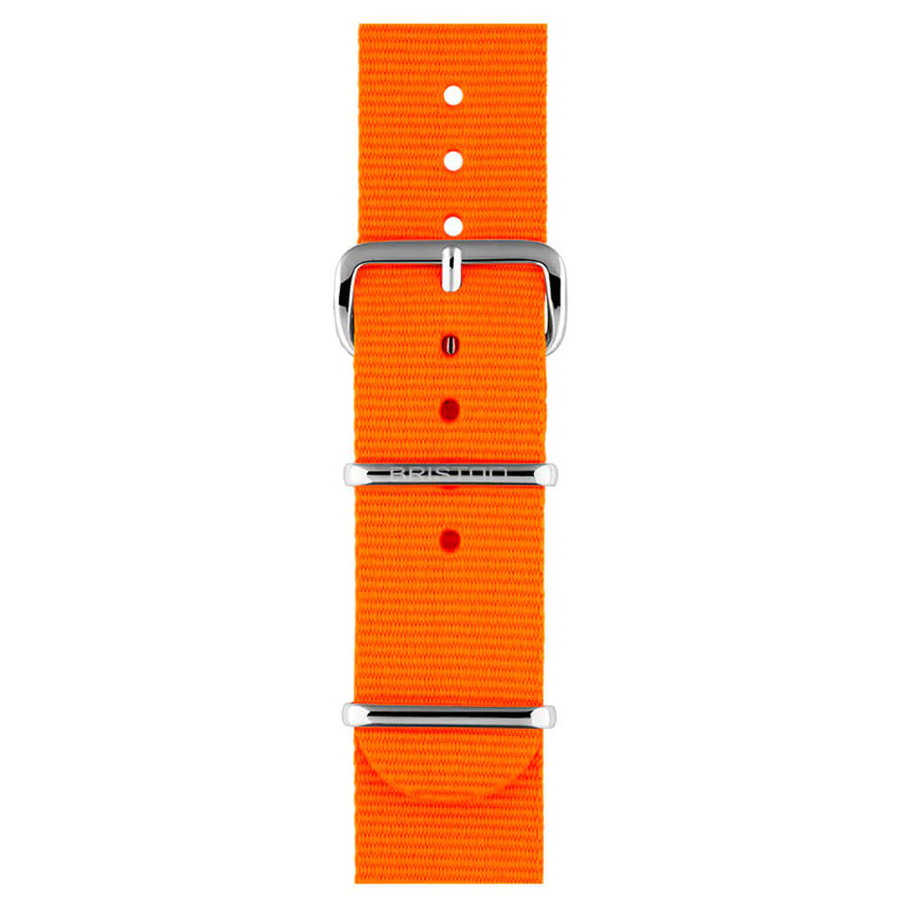 BRACELET TYPE NATO - Orange fluo