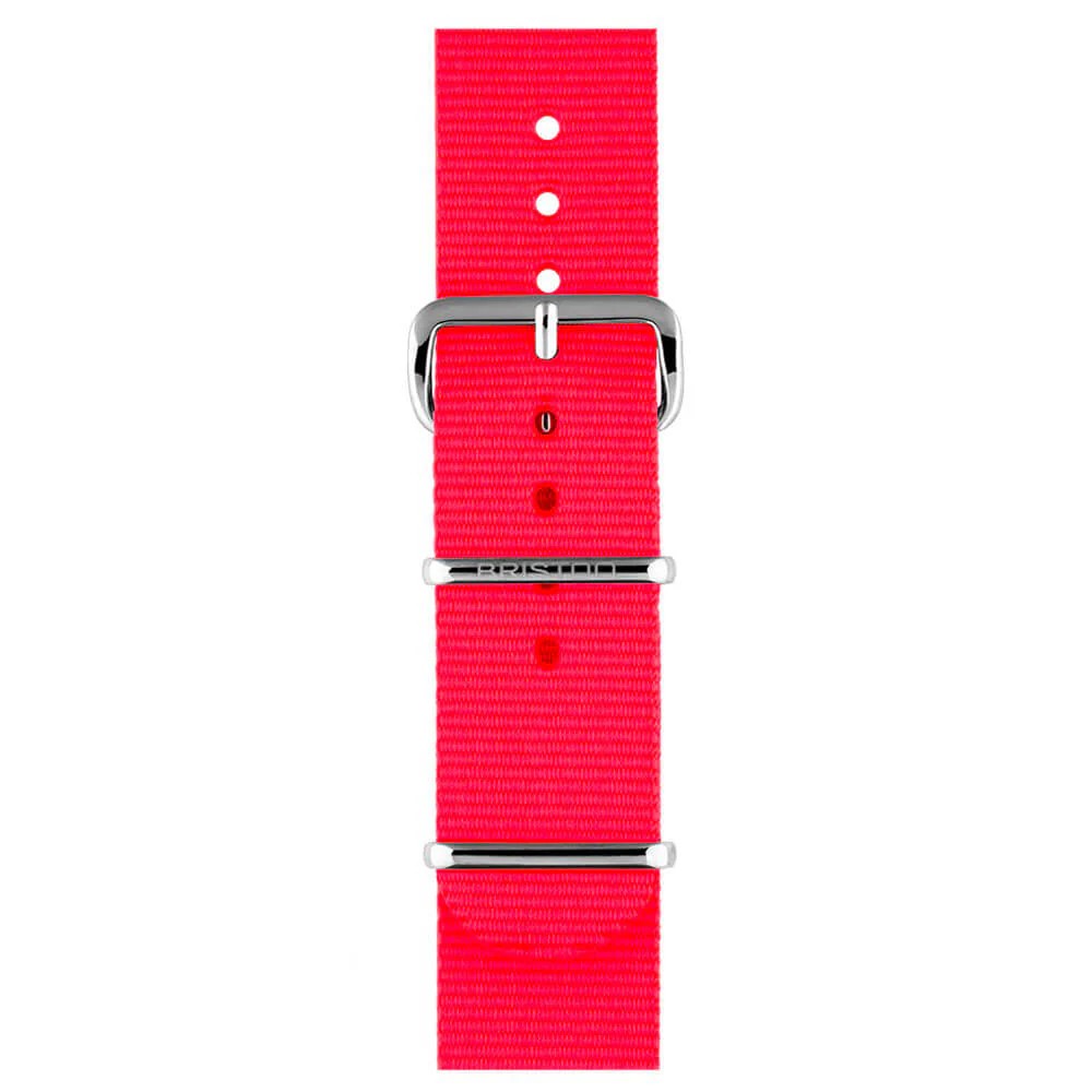 BRACELET TYPE NATO - Rose fluo