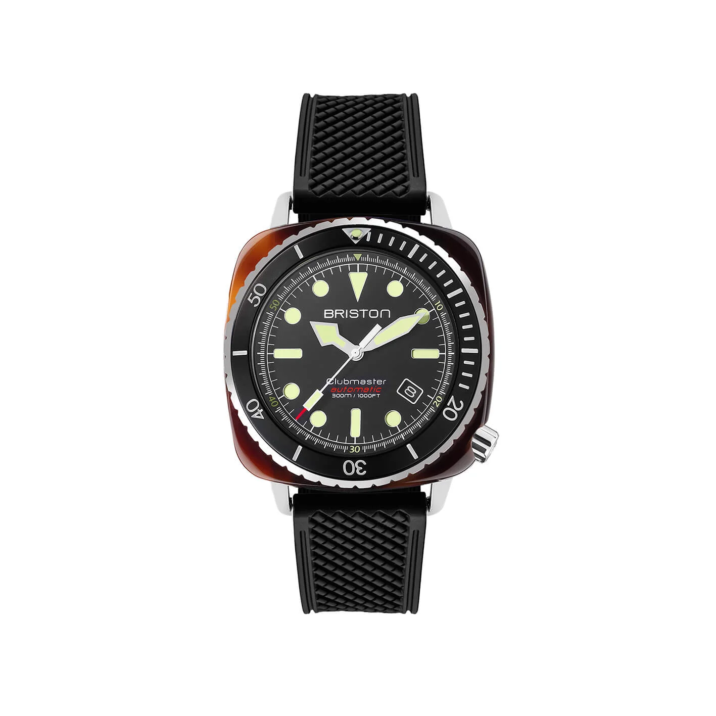 BRACELET RUBBER FKM - NOIR - Image 2