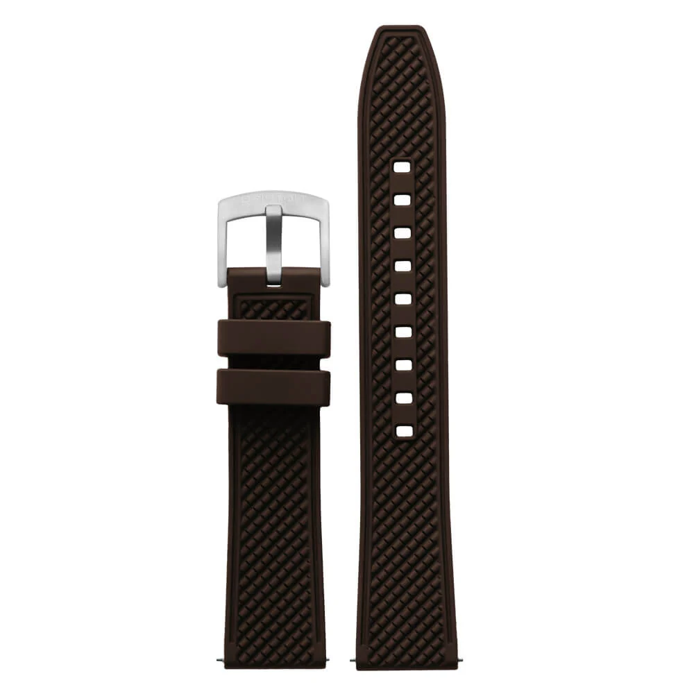 BRACELET RUBBER FKM - CHOCOLAT