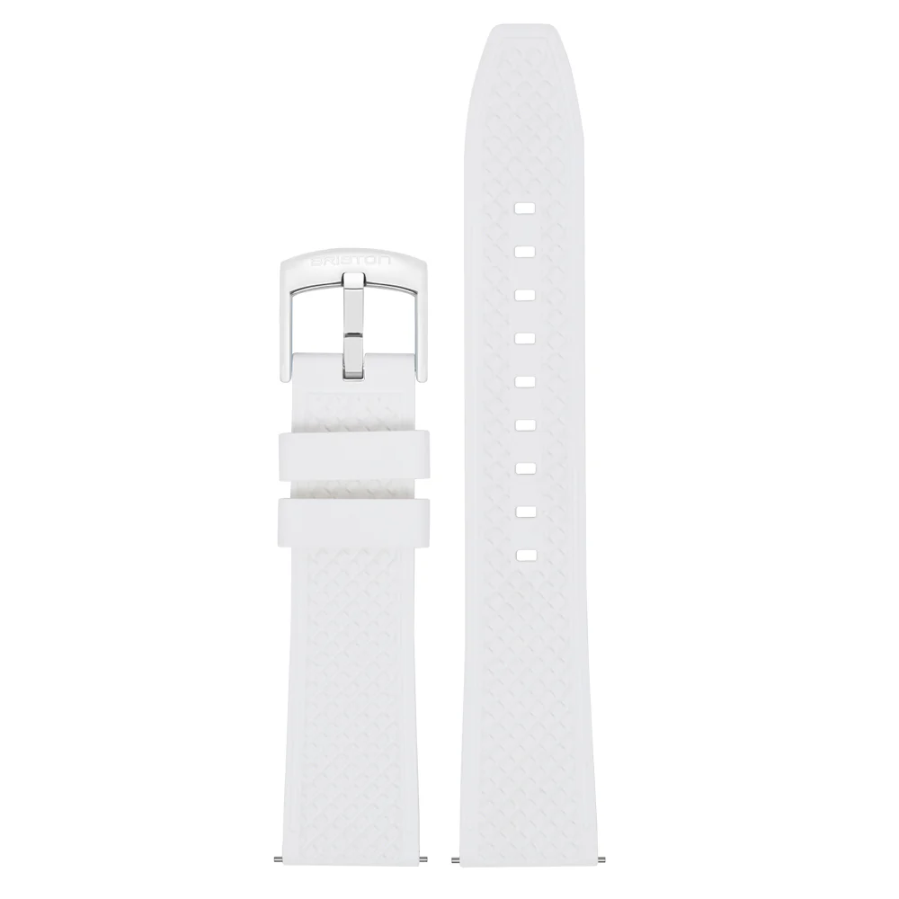 BRACELET RUBBER FKM - BLANC
