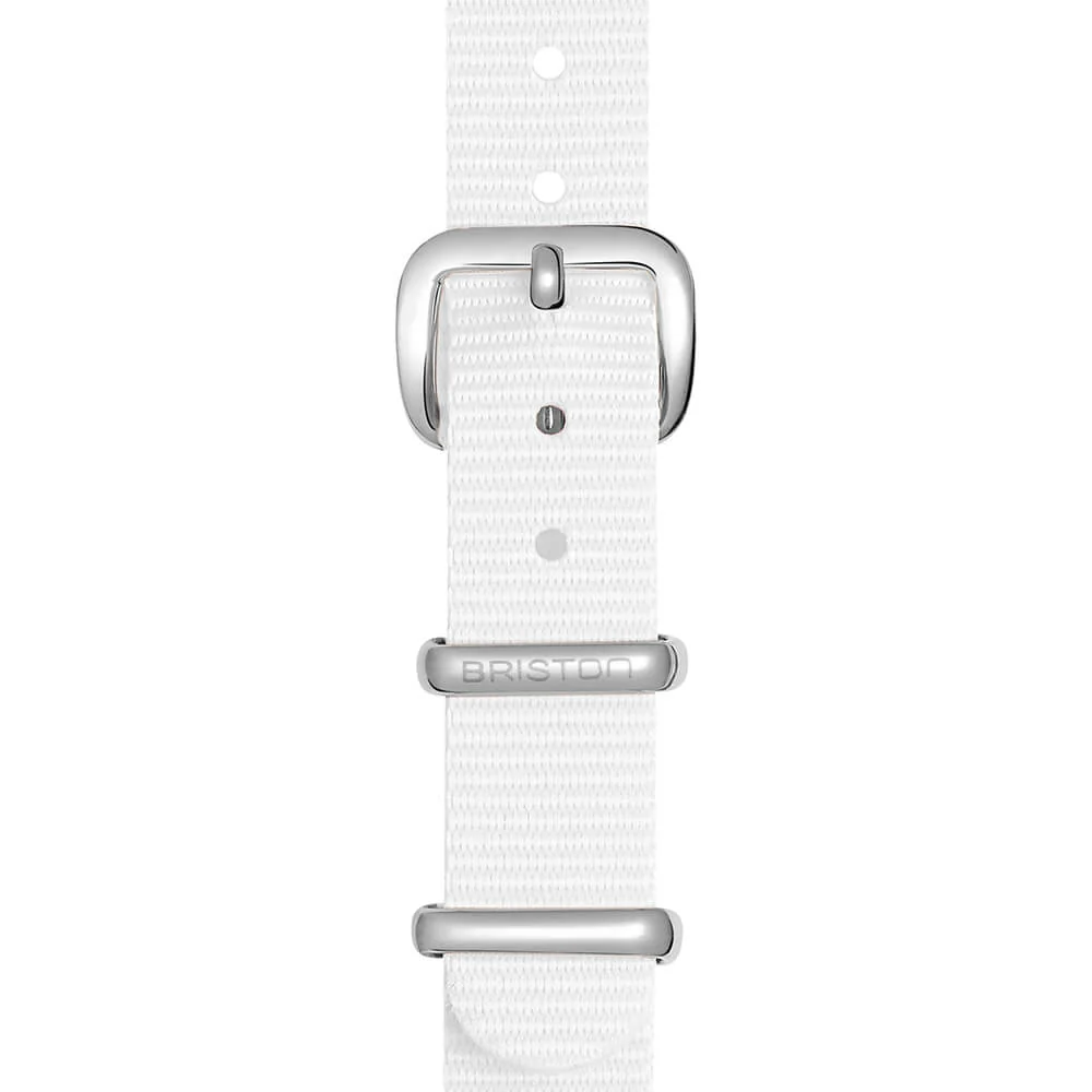 BRACELET TYPE NATO - 12 MM - BLANC - Image 3
