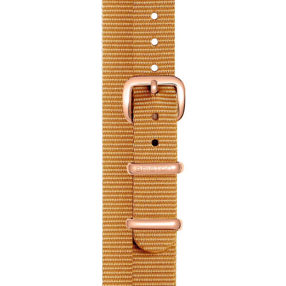 BRACELET TYPE NATO - 12 MM - MOUTARDE - Image 4