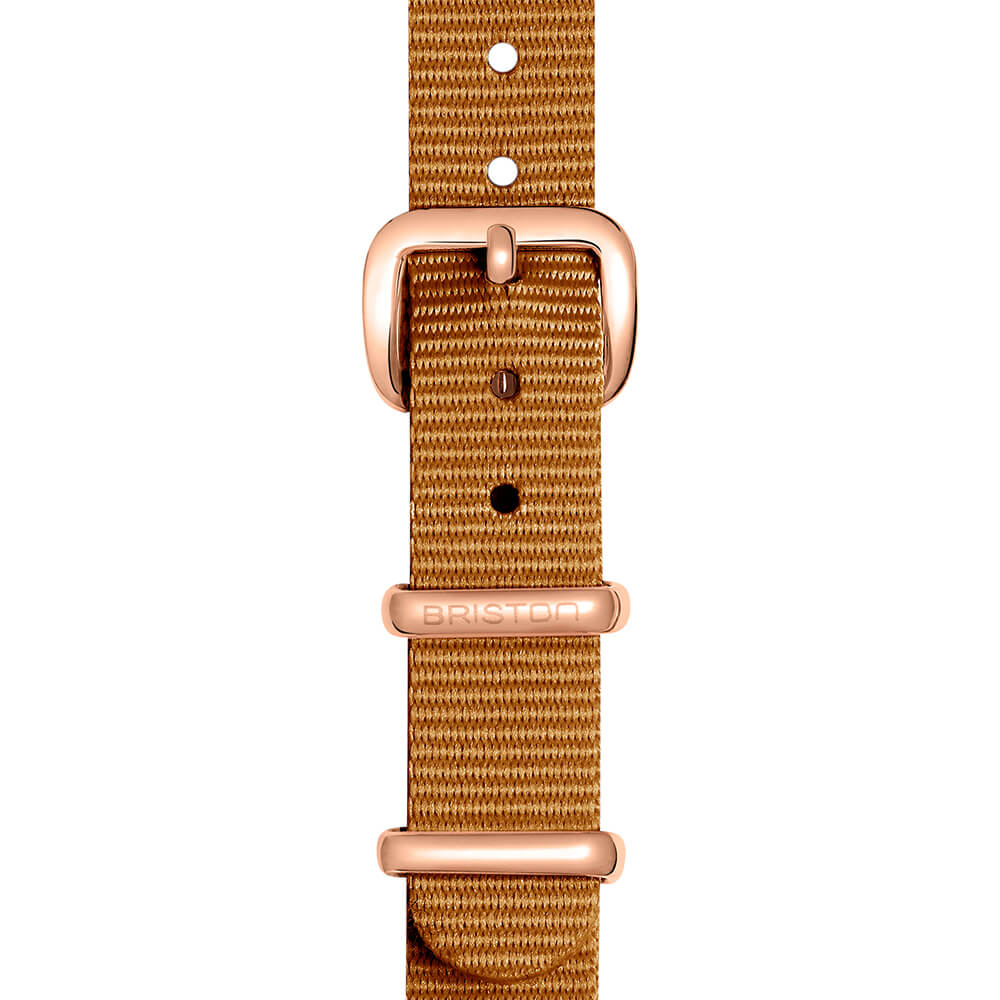 BRACELET TYPE NATO - 12 MM - MOUTARDE - Image 5