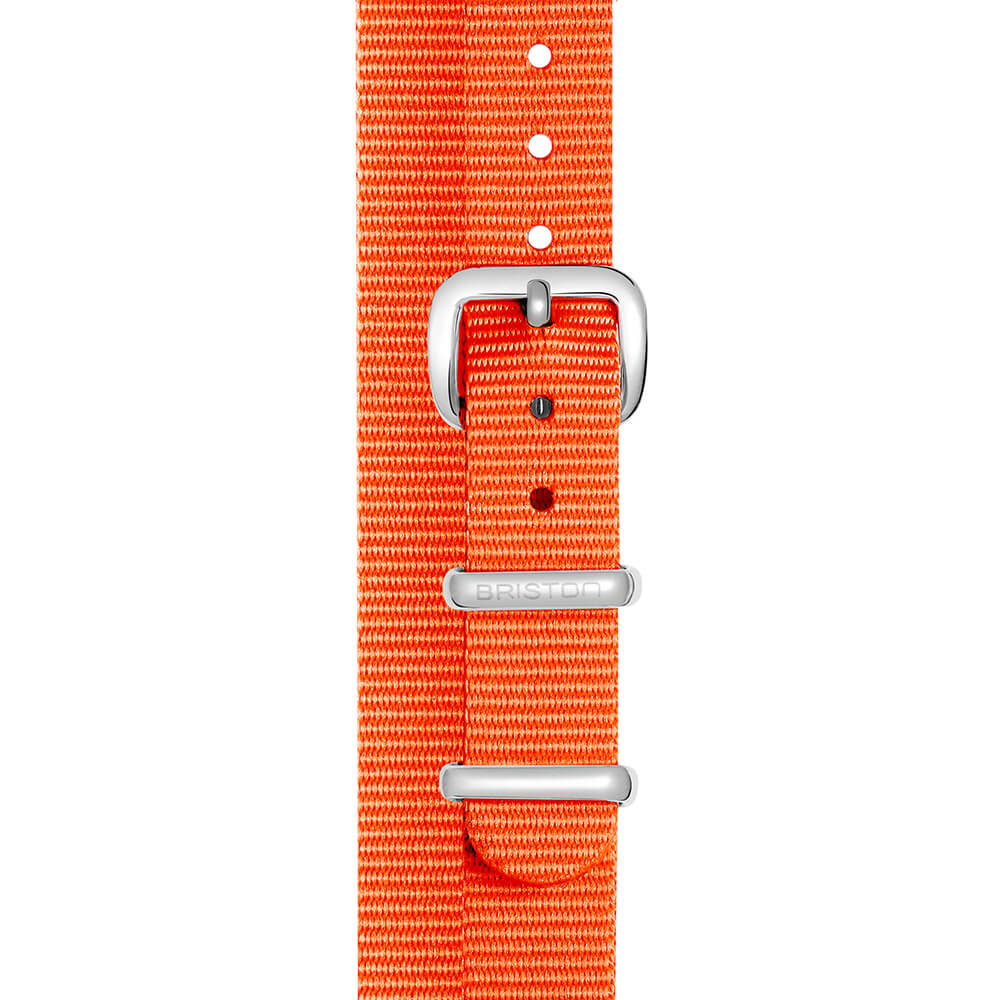 BRACELET TYPE NATO - 12 MM - ORANGE