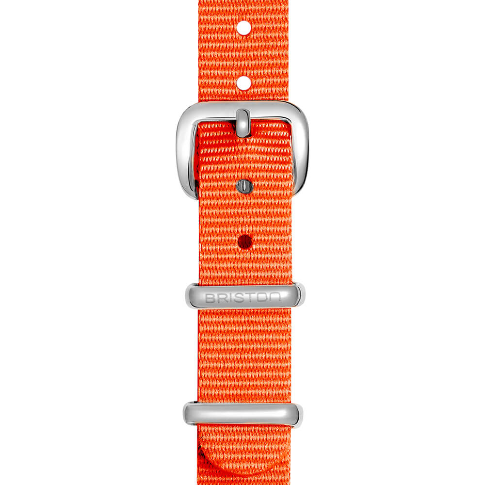 BRACELET TYPE NATO - 12 MM - ORANGE - Image 3