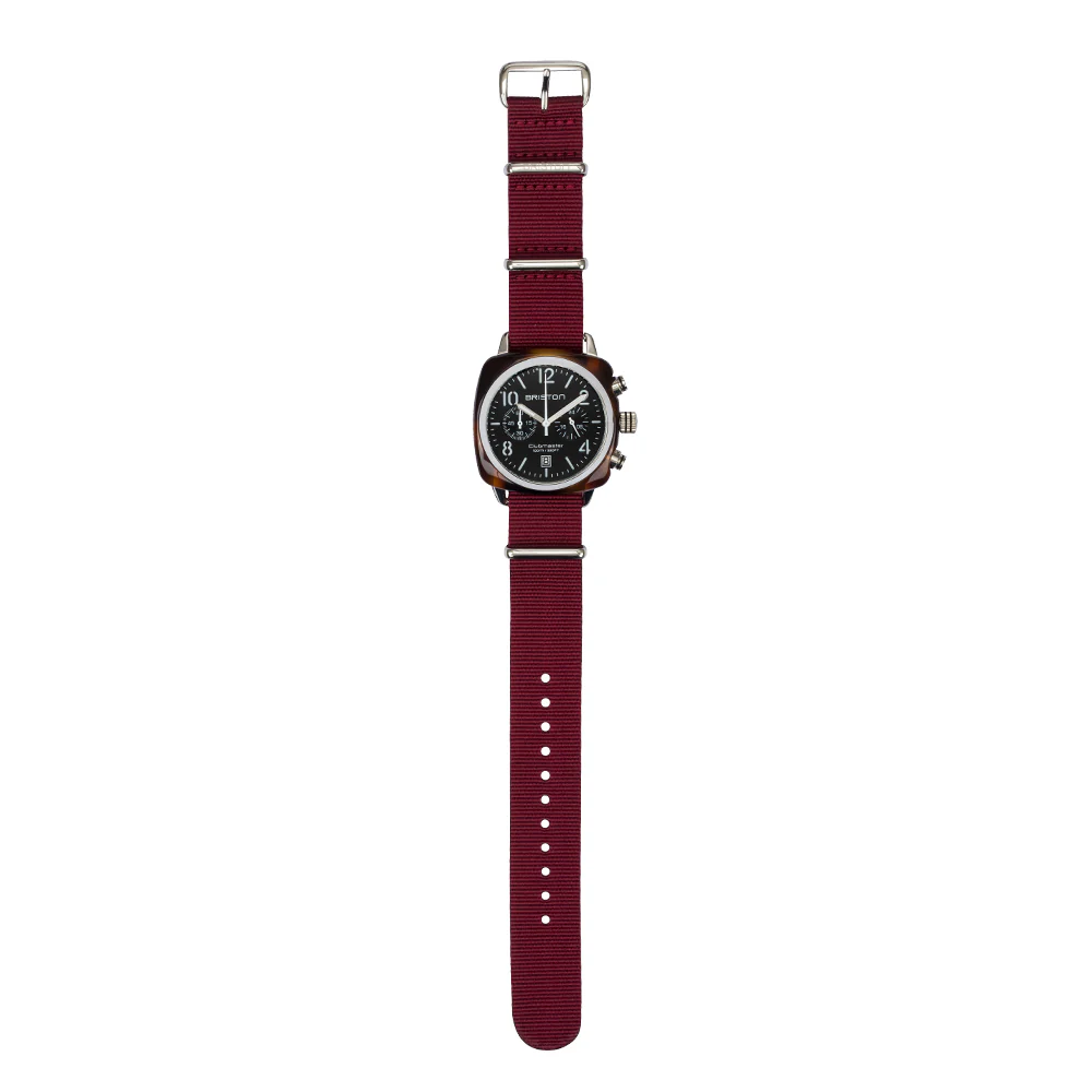 BRACELET TYPE NATO - BORDEAUX - Image 5