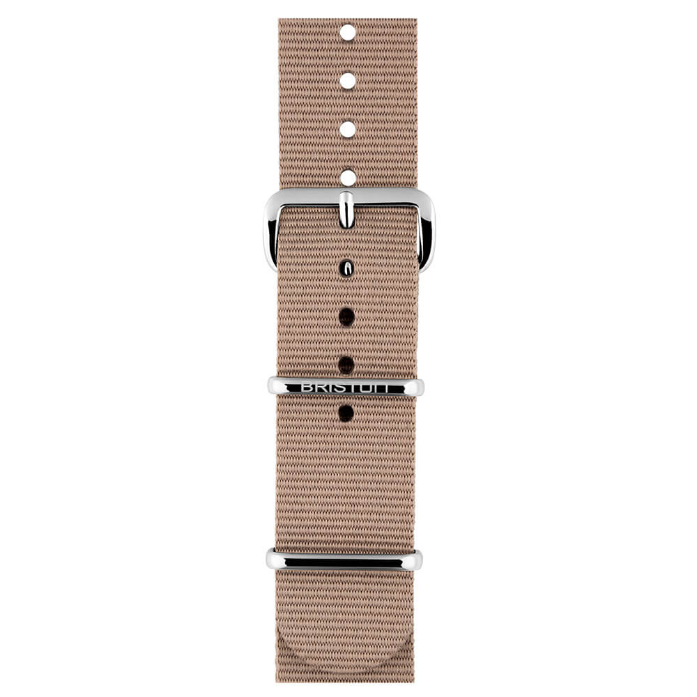 BRACELET TYPE NATO - GRIS TAUPE - Image 3