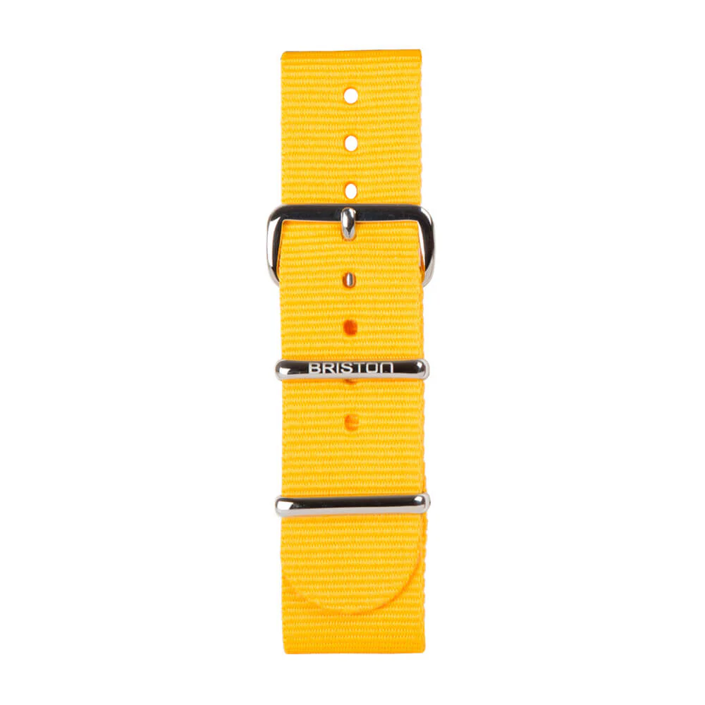 BRACELET TYPE NATO - JAUNE - Image 4
