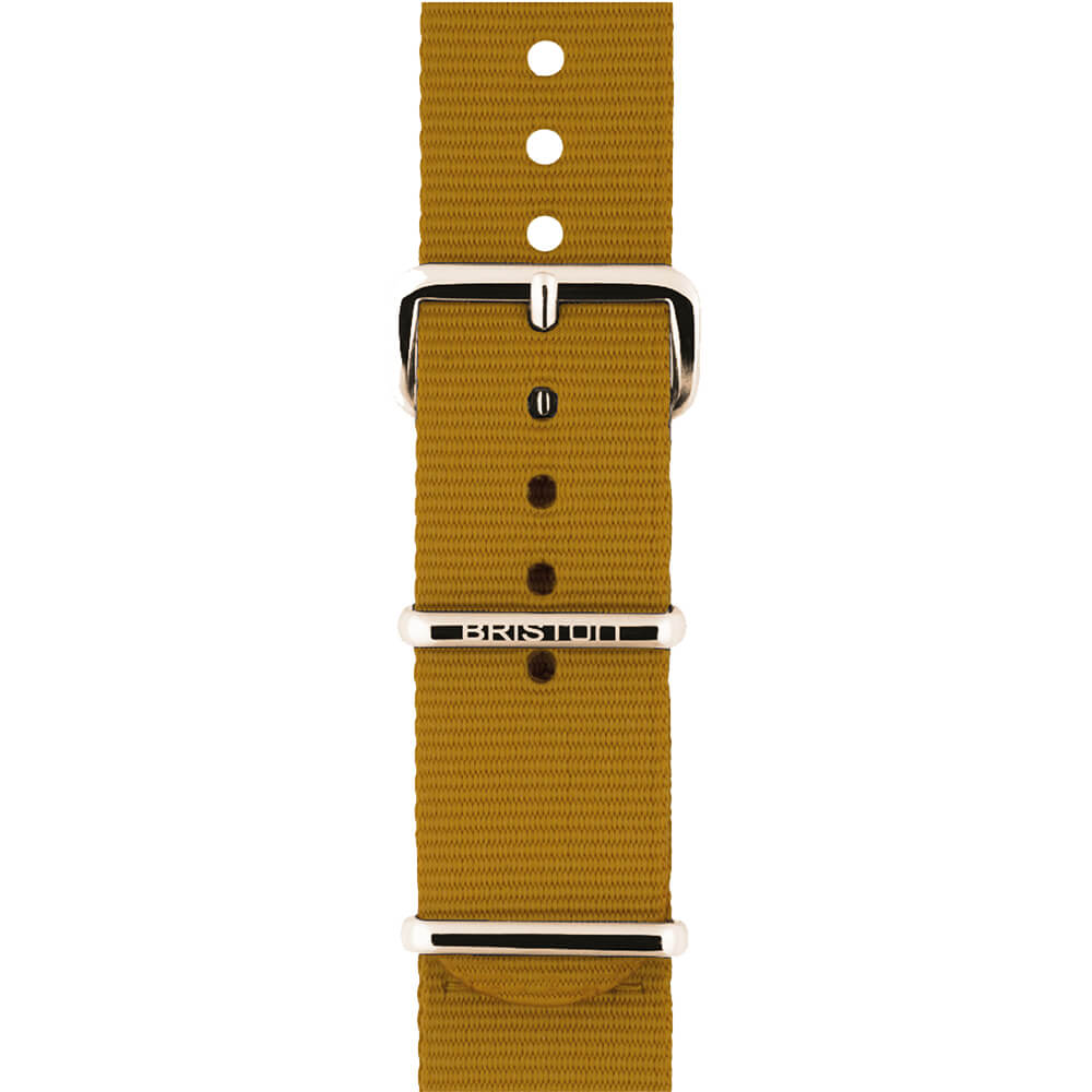 BRACELET TYPE NATO - MOUTARDE - Image 3