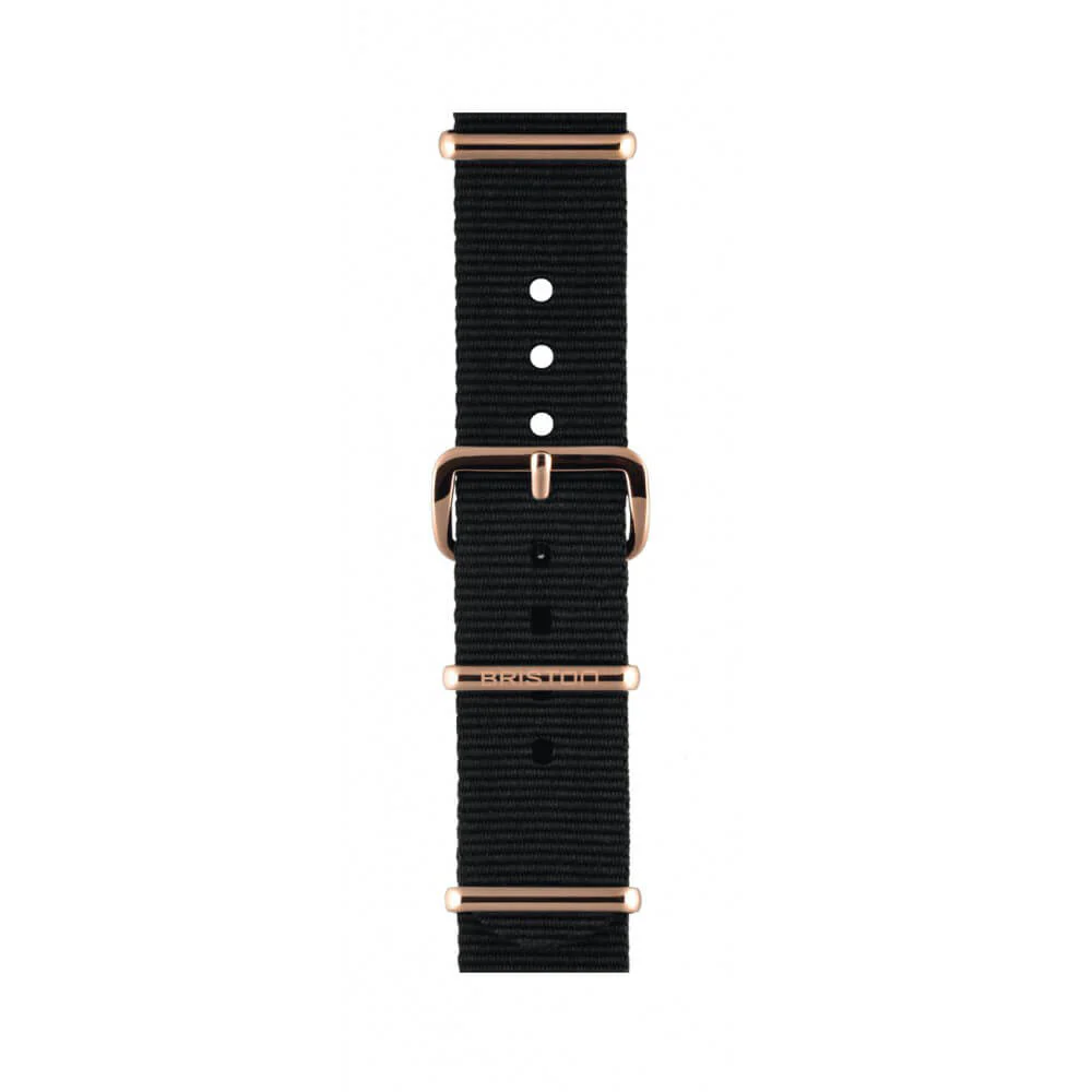 BRACELET TYPE NATO - NOIR - Image 2