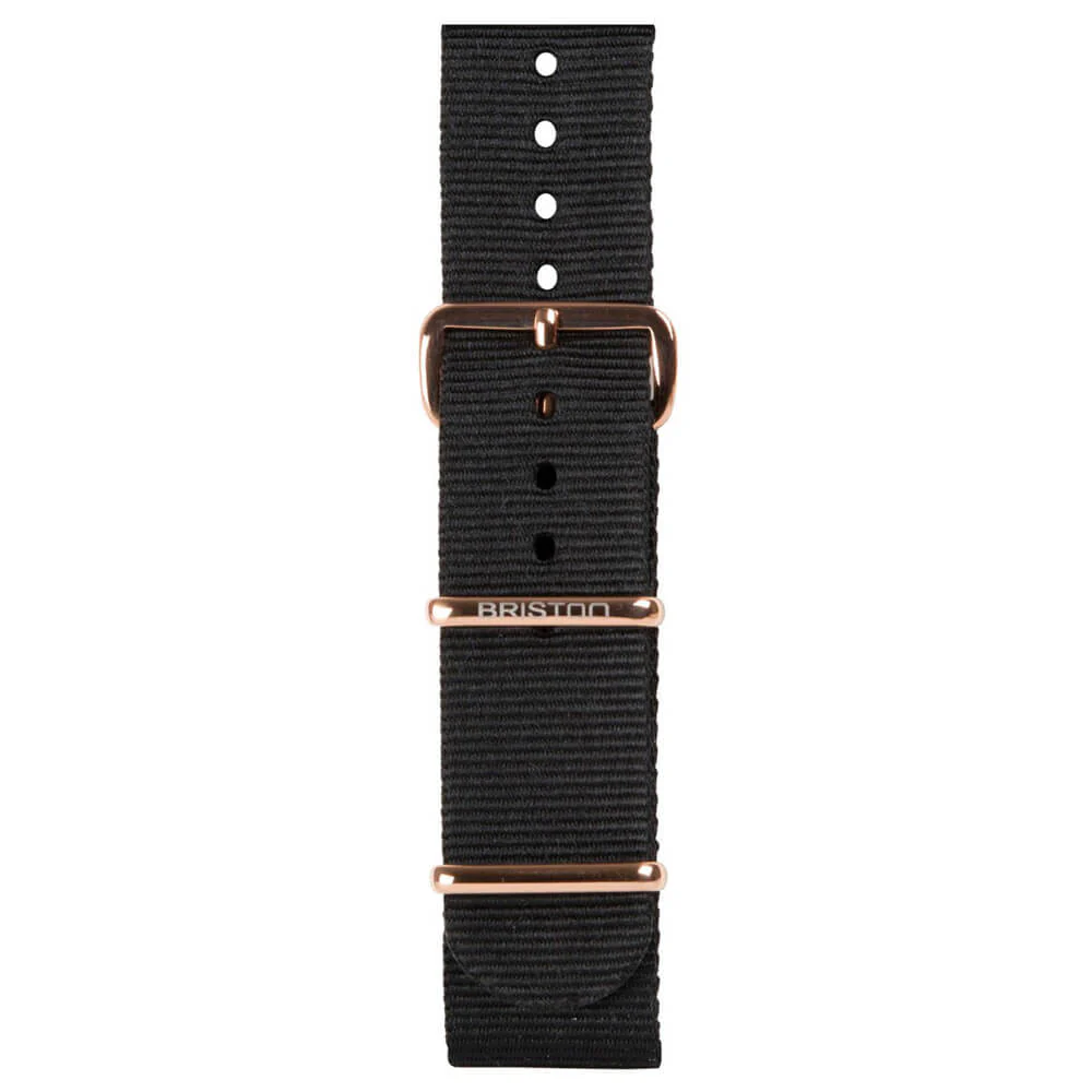 BRACELET TYPE NATO - NOIR - Image 5