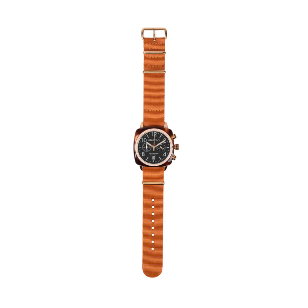 BRACELET TYPE NATO - MARRON FONCÉ - Image 4