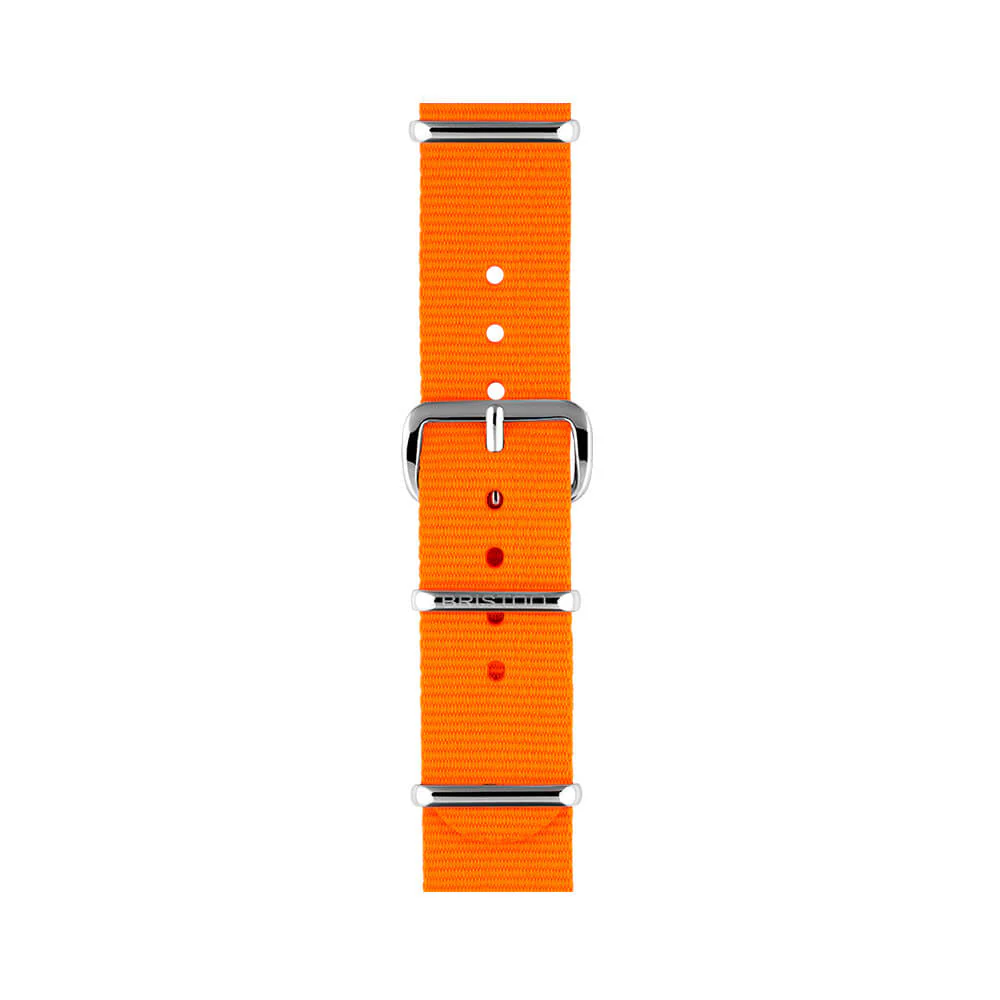 BRACELET TYPE NATO - ORANGE FLUO
