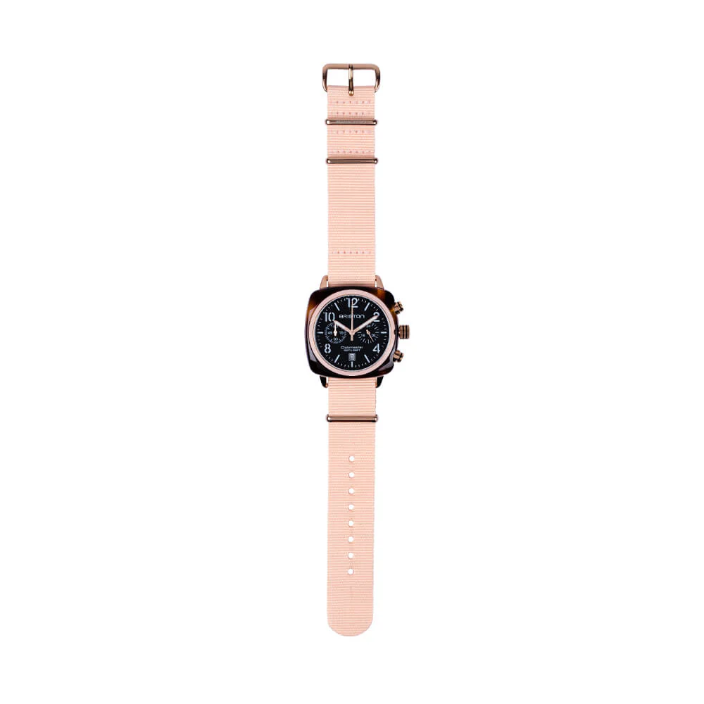 BRACELET TYPE NATO - ROSE POUDRÉ - Image 3