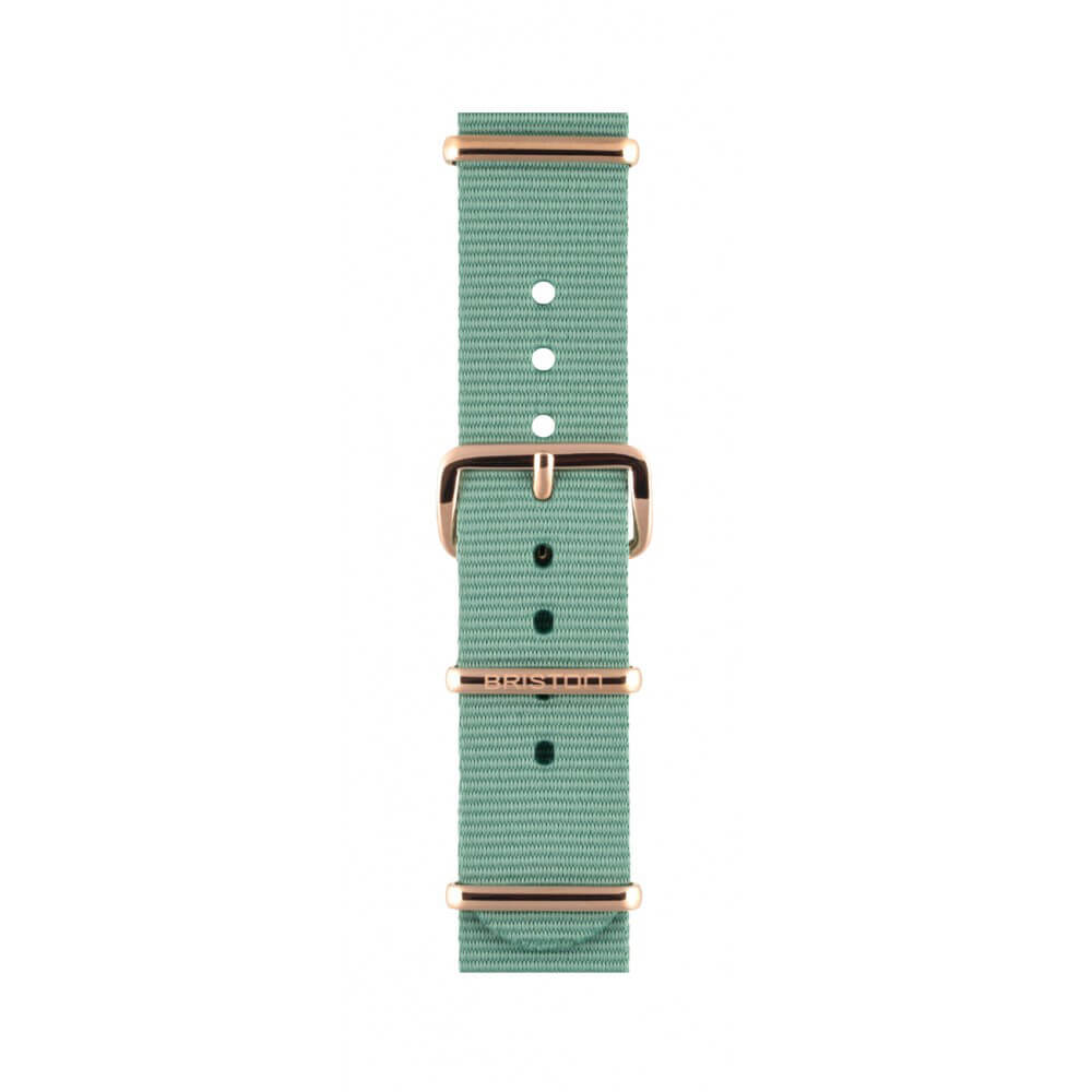 BRACELET TYPE NATO - VERT D'EAU - Image 2