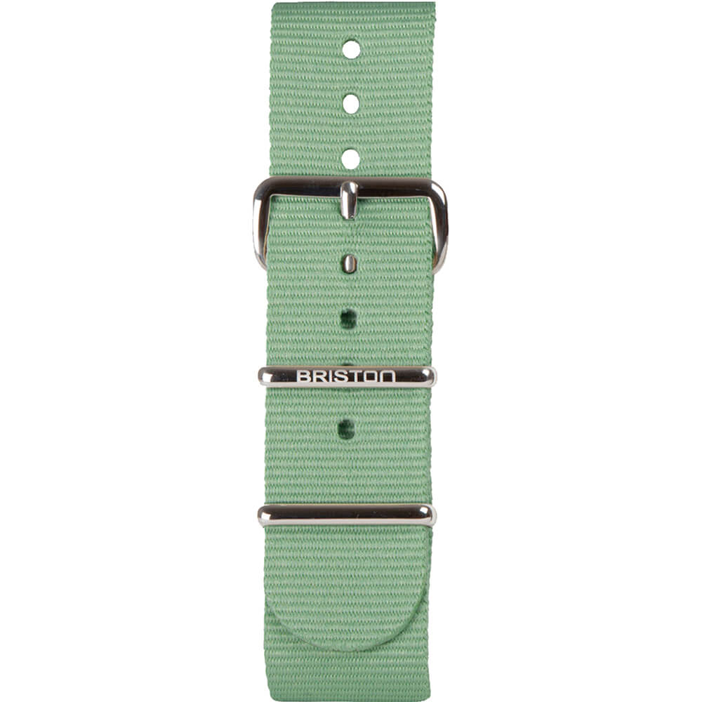 BRACELET TYPE NATO - VERT D'EAU