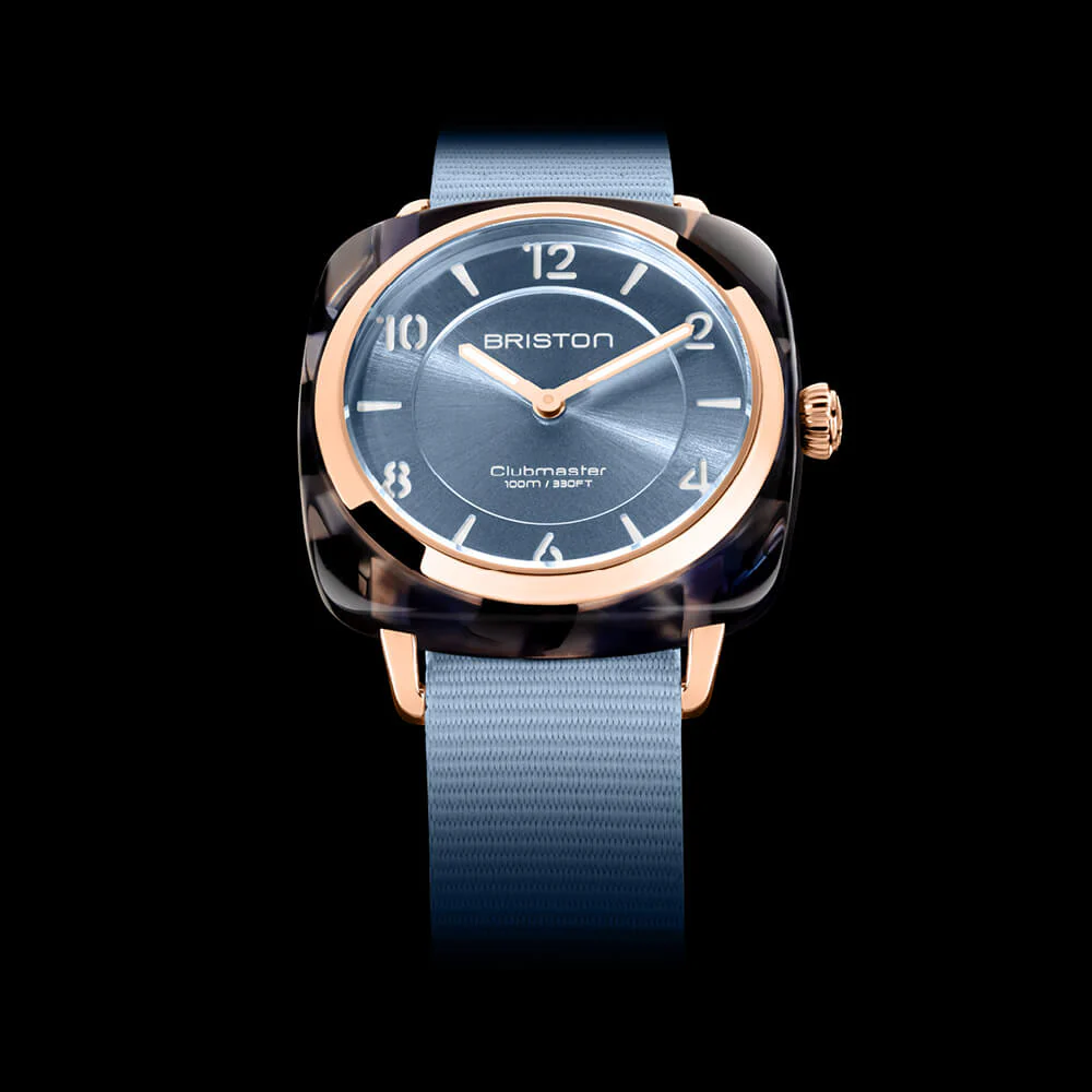 Clubmaster Chic - HM - Gold - Bleu Glacier - Image 3