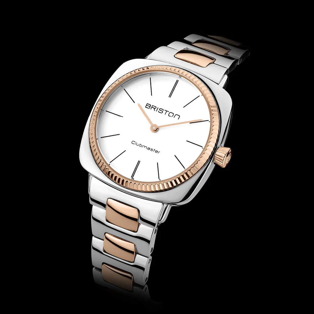 Clubmaster Elegant - Acier - Gold - Blanc - Image 4