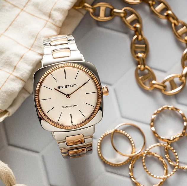Clubmaster Elegant - Acier - Gold - Blanc - Image 5