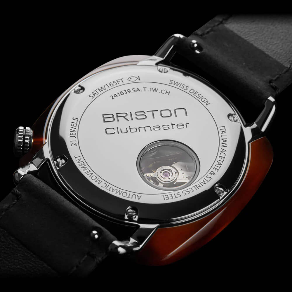 Clubmaster Legend - Petite Seconde - Acier - Noir - Image 5