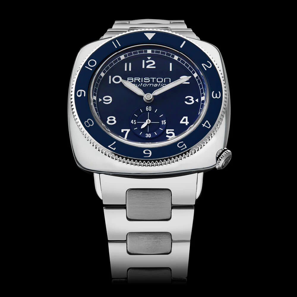 Clubmaster Legend - Petite Seconde - Acier - Bleu - Image 4