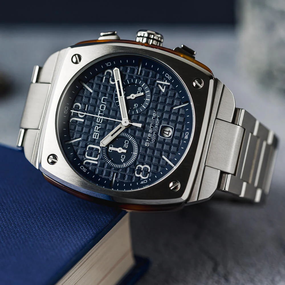 Streamliner Urban - Chrono - Acier - Bleu Marine - Image 4